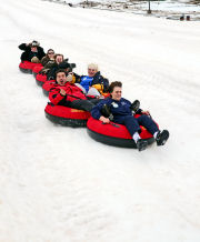 Canaan Valley Tube Park in action